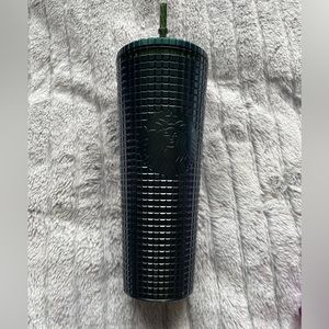 Starbucks green grid venti tumbler